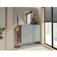 HÄNGESCHUHSCHRANK 120/100/34 cm  - Grün, Design, Holzwerkstoff (120/100/34cm) - Hom`in