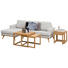 WOHNLANDSCHAFT in Textil Hellgrau - Klar/Hellgrau, Design, Holz/Textil (148/233cm) - Carryhome WOHNLANDSCHAFT in Textil Hellgrau - Klar/Hellgrau, Design, Holz/Textil (148/233cm) - Carryhome