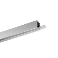 SCHIENENSYSTEM-ABDECKSCHIENE - Transparent, Basics, Kunststoff (50cm) - Fischer & Honsel