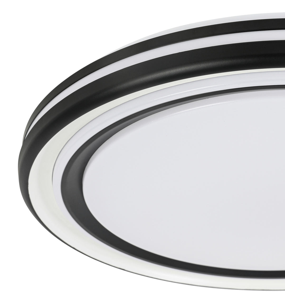 STROPNA LED-SVETILKA   48 W/5400 lm/3000-6500 K/220-240 V/ - črna/bela, Trend, kovina/umetna masa (49/6cm) - Novel