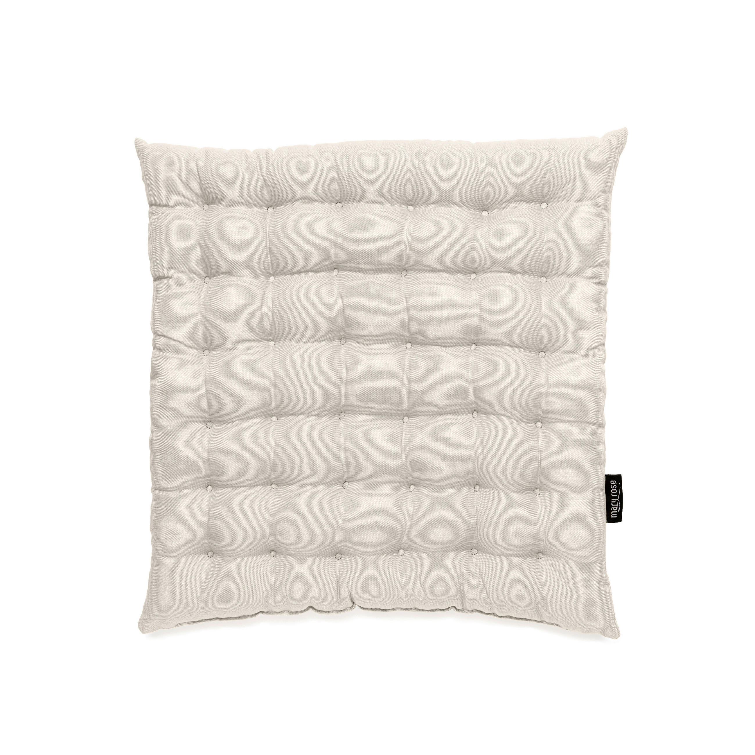PODUŠKA NA SEDENIE,  - šampanská, Basics, textil (38/38/4cm) - Bio:Vio