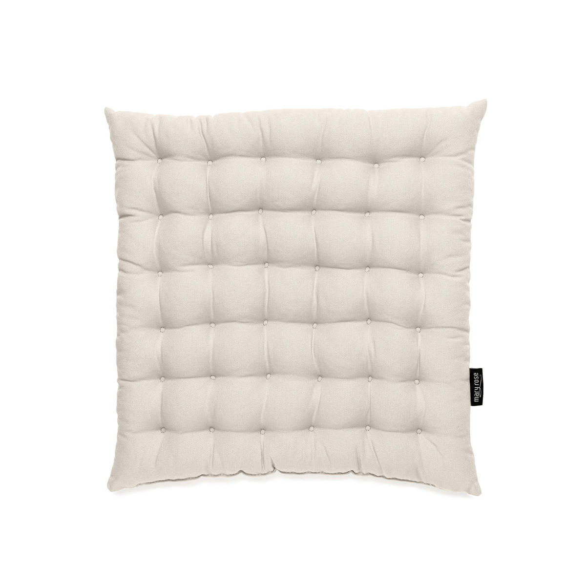PODUŠKA NA SEDENIE,  - šampanská, Basics, textil (38/38/4cm) - Bio:Vio
