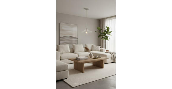 HÄNGELEUCHTE 29/115 cm  - Klar, Trend, Glas/Metall (29/115cm) - Novel