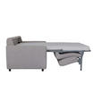 SCHLAFSOFA Chenille Anthrazit  - Anthrazit/Schwarz, Design, Textil (184/91/99cm) - Xora