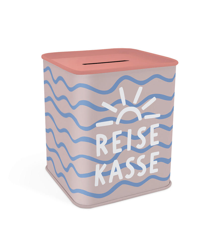 SPARDOSE - Multicolor, Basics, Metall (7.8/9.3/7.8cm)