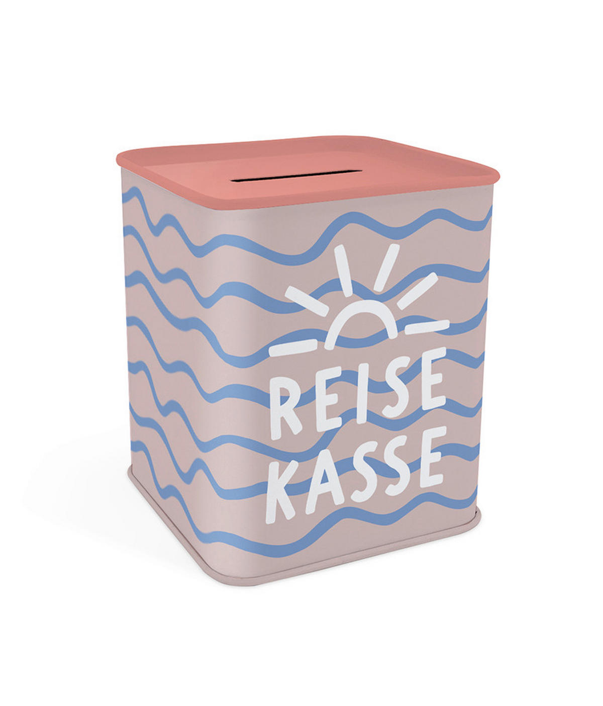 SPARDOSE - Multicolor, Basics, Metall (7.8/9.3/7.8cm)