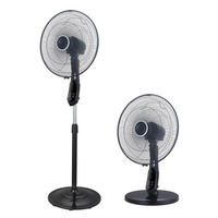 VENTILATOR PODNI  crna     - crna, Basics, metal/plastika (43/90-125cm) - Mican