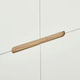 HIGHBOARD  in 110/124/40 cm  - Eiche Artisan/Weiß, Design, Holzwerkstoff/Metall (110/124/40cm) - Carryhome