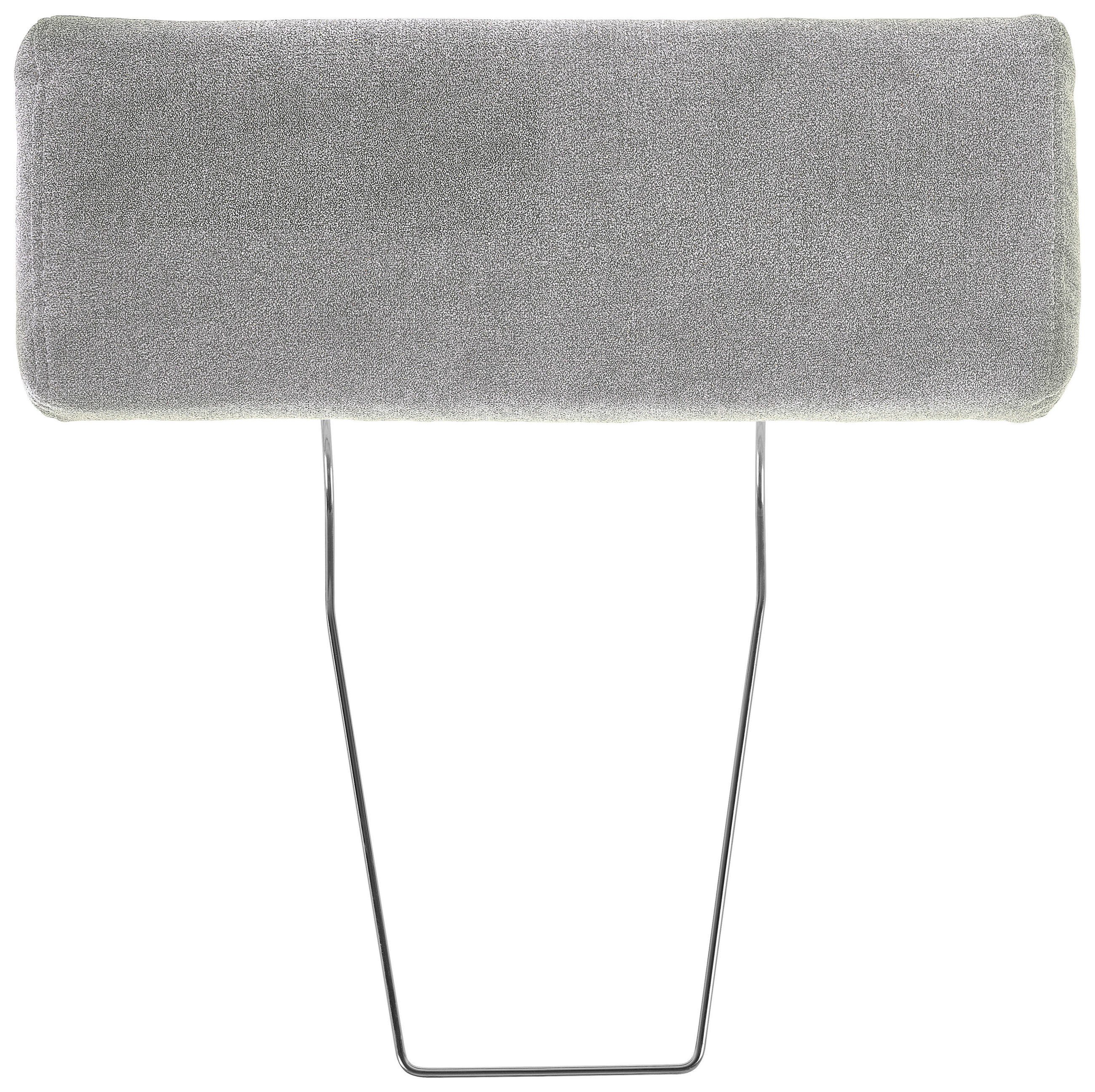 KOPFSTÜTZE - Silberfarben, KONVENTIONELL, Textil (55/21/10cm) - Hom`in