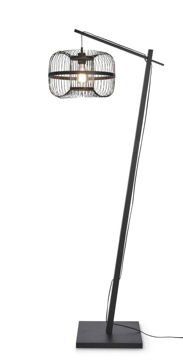 STEHLEUCHTE    - Schwarz, Trend (150/38/55cm) - Good & Mojo