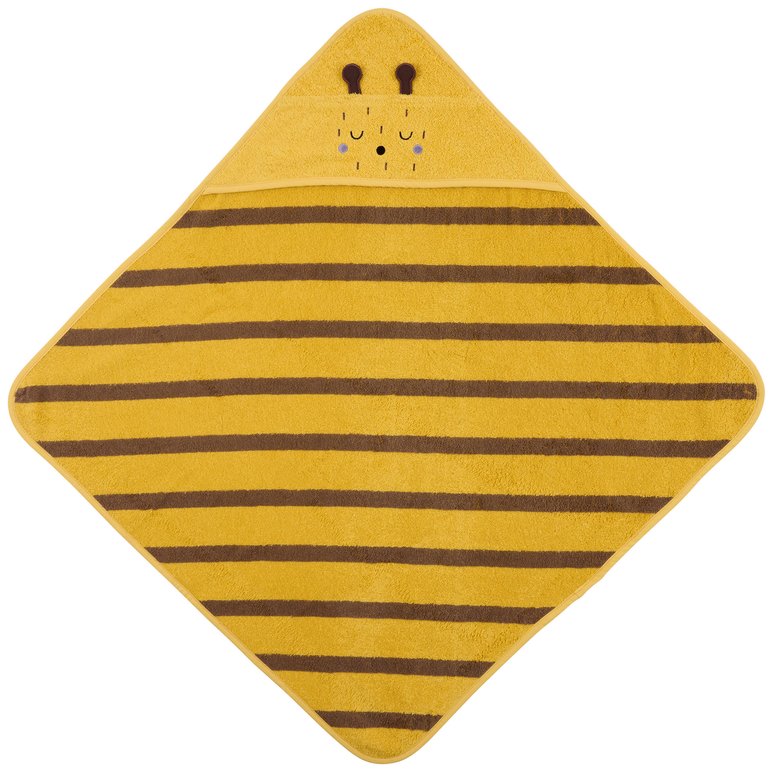 BRISAČA S KAPUCO      75/75 cm     - rumena, Trend, tekstil (75/75cm) - Patinio