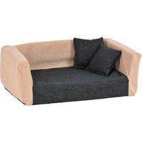 HUNDESOFA - Sandfarben/Anthrazit, KONVENTIONELL, Textil (70/42/25cm)