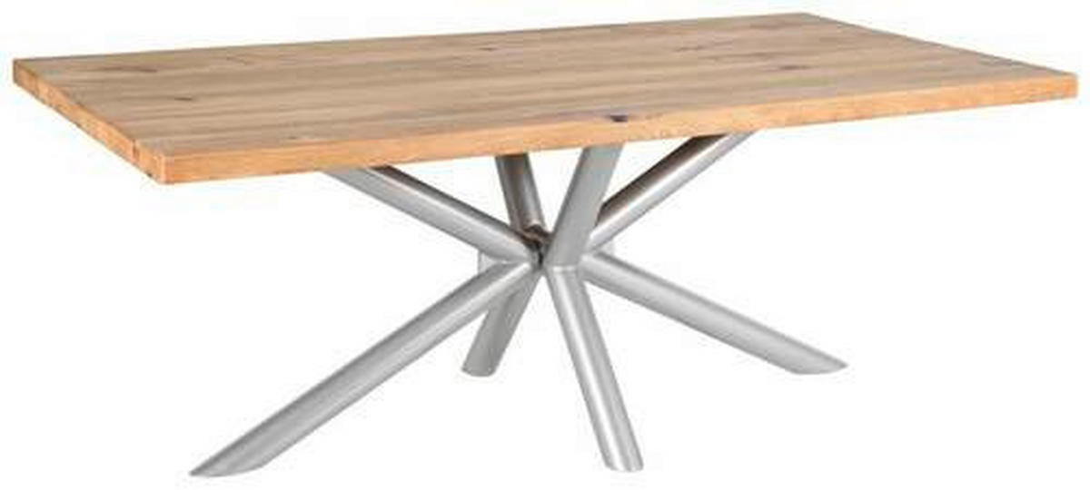 TISCHGESTELL in Metall 160/70/72 cm   - Silberfarben, MODERN, Metall (160/70/72cm) - Boxxx