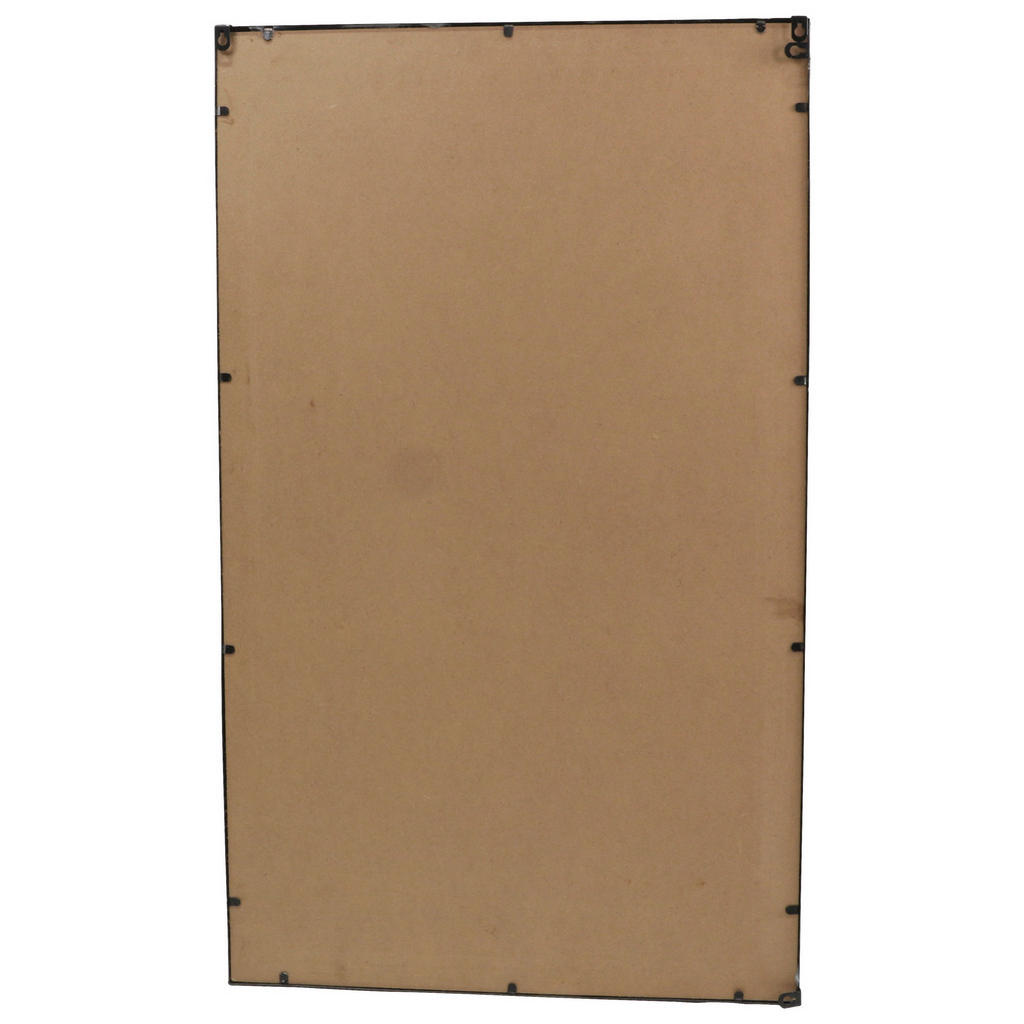 Thumbnail - Ambia Home Wandpaneel, Schwarz, Gold, Metall, Glas, Holzwerkstoff, Federn, 60x100x2.5 cm, Wohnzimmer, Wohnwände, Hängeel...