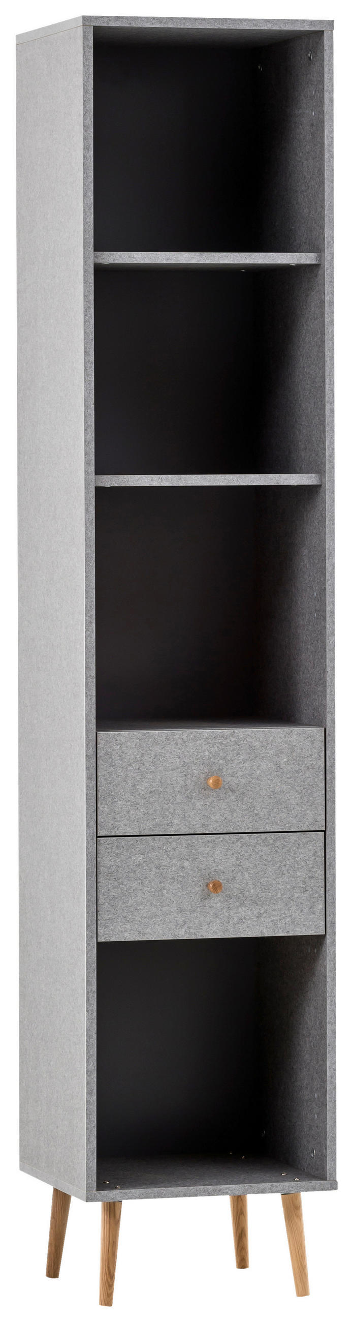 AKTENSCHRANK 40,2/195,7/39 cm  - Grau, MODERN, Holzwerkstoff (40,2/195,7/39cm)