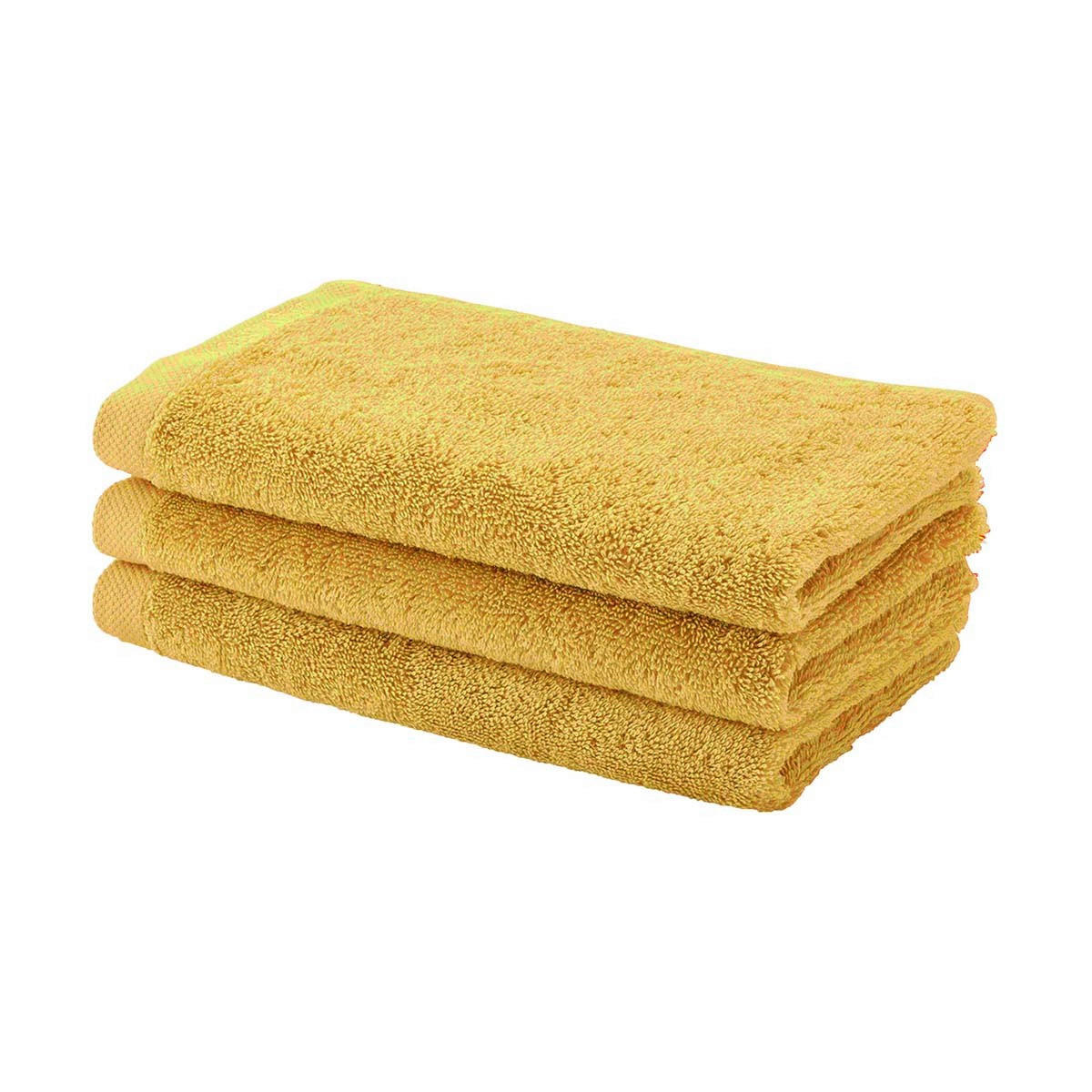 GÄSTETUCH London Gelb 30/50 cm  - Gelb, Basics, Textil (30/50cm) - Aquanova