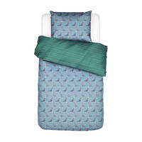 POSTEĽNÁ BIELIZEŇ, perkál, modrá, 140/200 cm - modrá, Basics, textil (140/200cm) - Essenza