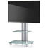 TV-RACK Silberfarben, Transparent - Transparent/Silberfarben, KONVENTIONELL, Glas/Metall (60/100/44cm) TV-RACK Silberfarben, Transparent - Transparent/Silberfarben, KONVENTIONELL, Glas/Metall (60/100/44cm)