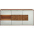 SIDEBOARD 175/80,5/49 cm - Eichefarben/Weiß, Natur, Glas/Holz (175/80,5/49cm) - Valnatura SIDEBOARD 175/80,5/49 cm - Eichefarben/Weiß, Natur, Glas/Holz (175/80,5/49cm) - Valnatura
