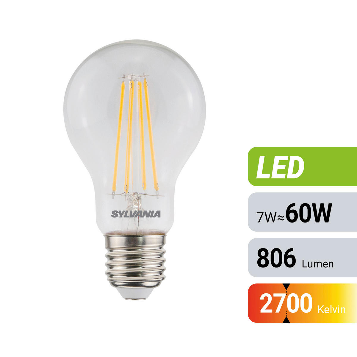 LED FILAMENT IZZÓ   E27  - Basics (6/10,8cm)