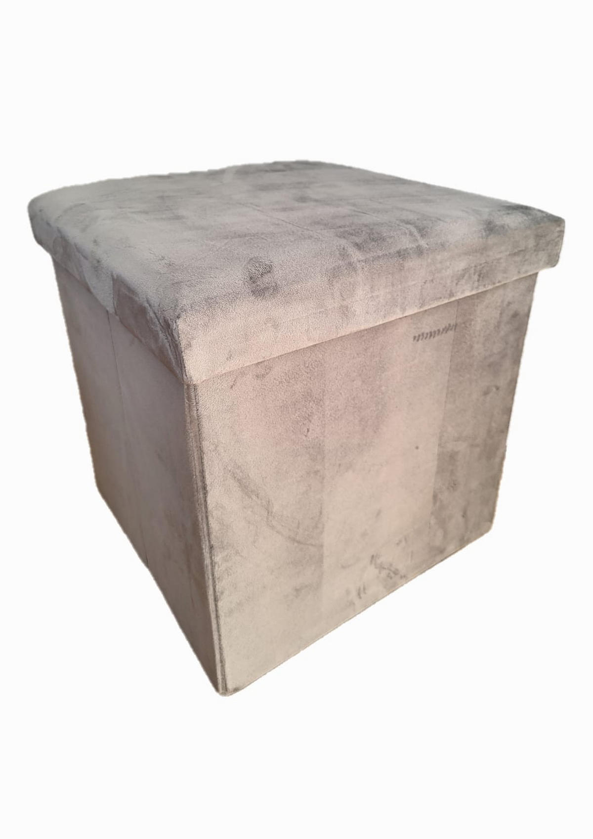 ZLOŽLJIV TABURE, tekstil večbarvno  - večbarvno, Konvencionalno, tekstil (40/40/40cm)