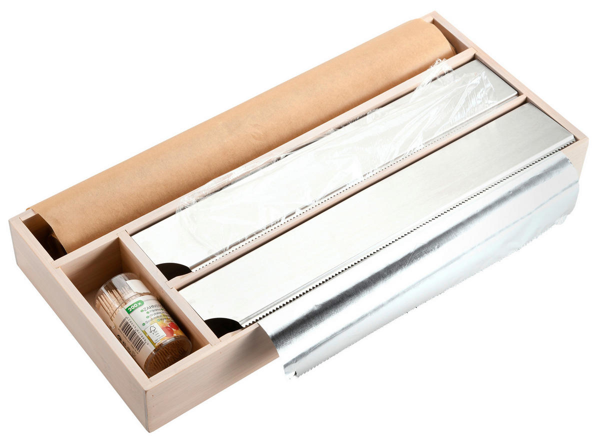 AUSZUGSORGANISATION - Naturfarben, Basics, Holz (42/19/5,4cm) - Kesper