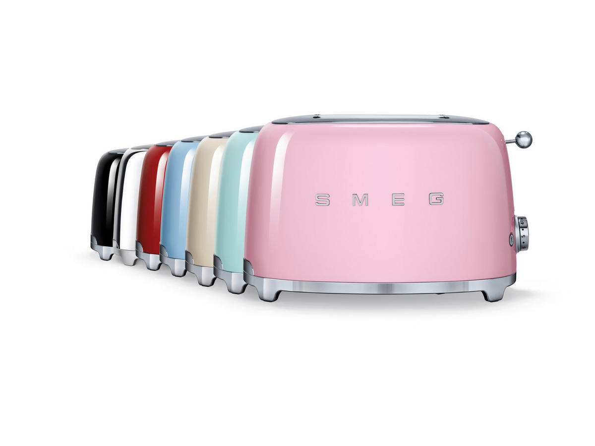 TOASTER  - Pastellblau, Basics, Metall (31/20/20cm) - SMEG
