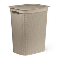 WÄSCHETONNE - Cappuccino, Basics, Kunststoff (43,1/34/52,9cm) - Rotho