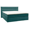 BOXSPRINGBETT 180/200 cm  in Petrol  - Petrol/Schwarz, Design, Textil (180/200cm) - Musterring