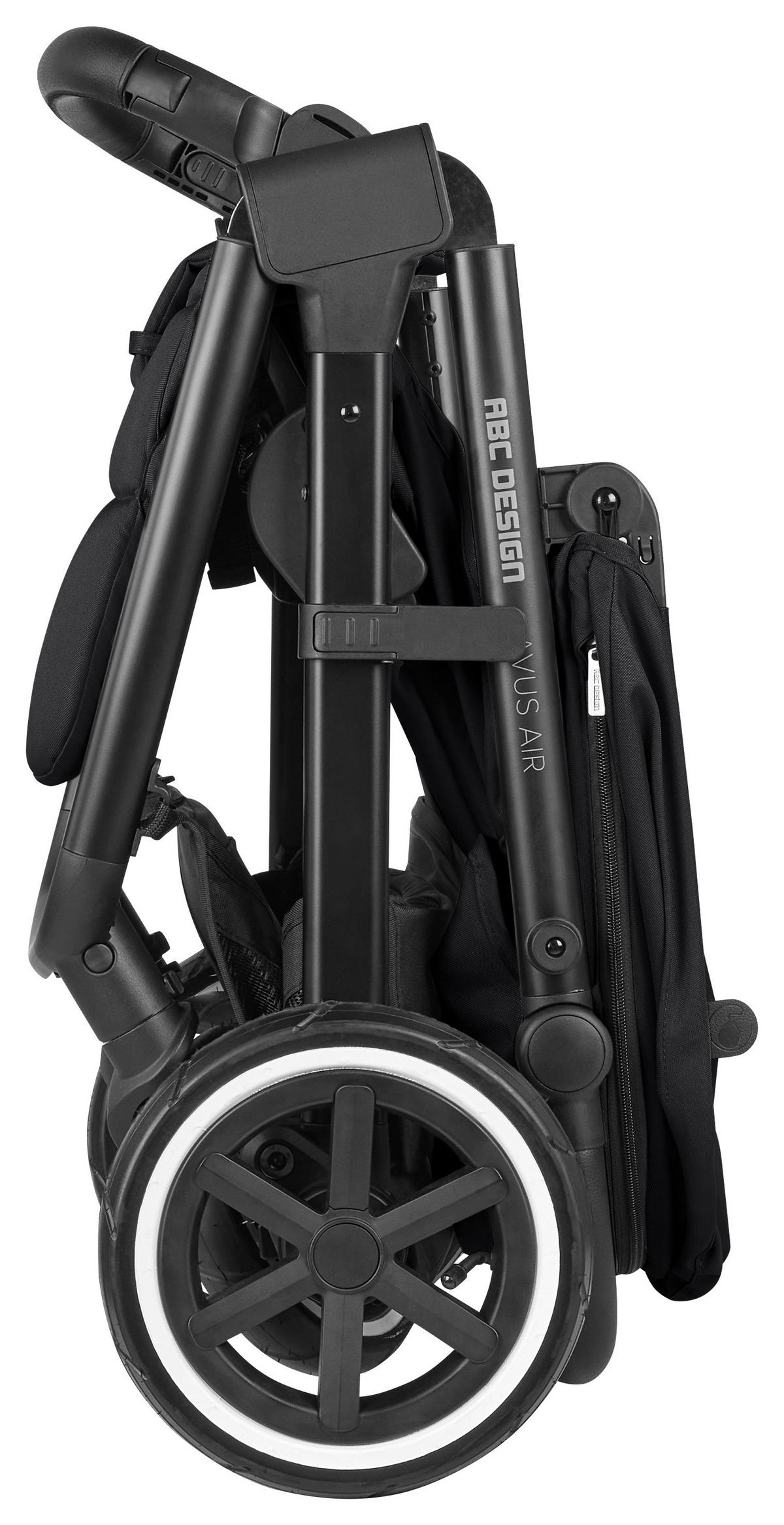 BUGGY AVUS AIR  - Schwarz, Basics, Textil/Metall (46,5/23,5/72cm) - ABC Design