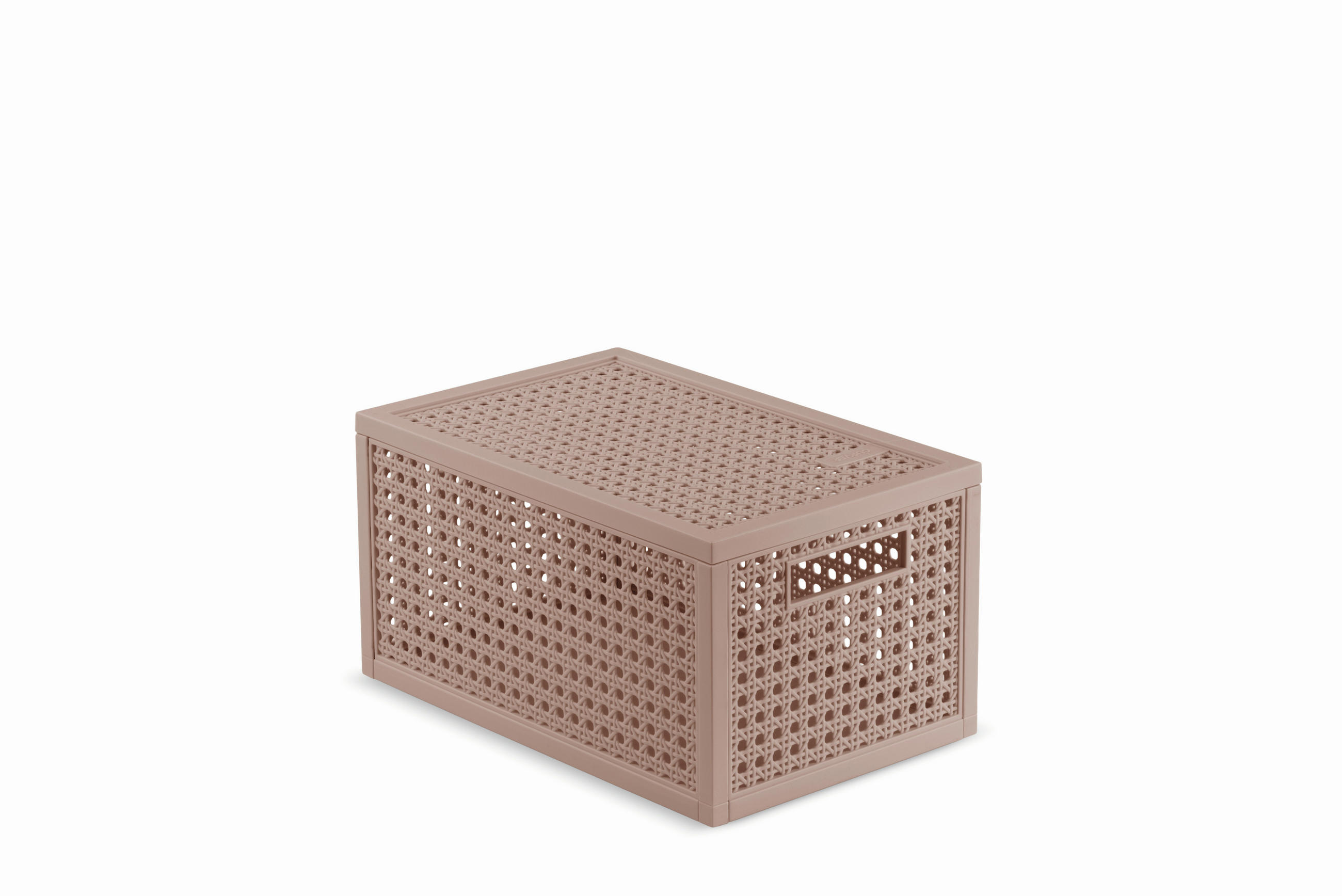 DOBOZ  - világos rózsaszín, Basics, műanyag (30,0/15,4/18,8cm) - Curver