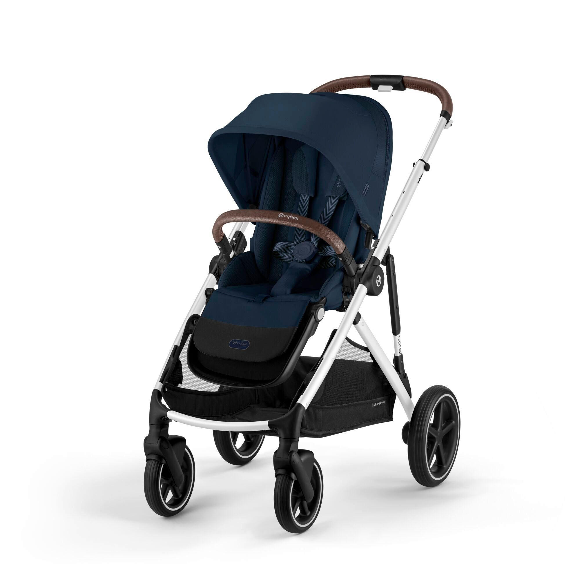 DJEČJA KOLICA  GAZELLE S  - tamno plava/srebrne boje, Basics, tekstil/metal (93-106/65/100-110cm) - cybex GOLD