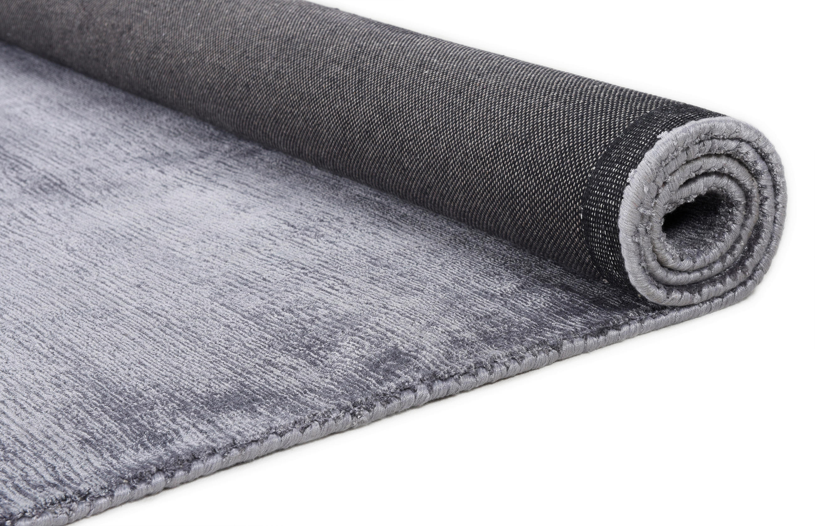 HANDWEBTEPPICH 85/155 cm Anthrazit  - Anthrazit, Basics, Textil (85/155cm) - Tom Tailor