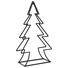 DEKOWEIHNACHTSBAUM Rostfarben - Rostfarben, Metall (90cm) DEKOWEIHNACHTSBAUM Rostfarben - Rostfarben, Metall (90cm)