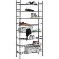 REGÁL NA TOPÁNKY, niklová, 61,5/135/21 cm - niklová, Basics, kov (61,5/135/21cm) - Xora