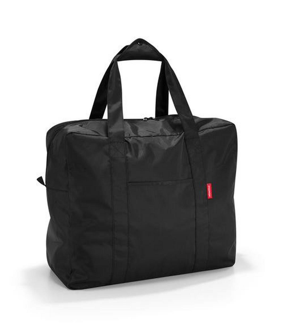 CESTOVNÁ TAŠKA  - čierna, Basics, textil (47.5/40/20cm) - Reisenthel