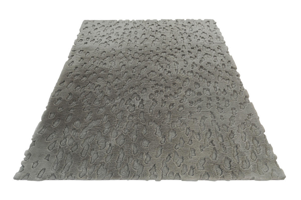 HOCHFLORTEPPICH 200/290 cm My Valley  - Silberfarben, Basics, Textil (200/290cm)