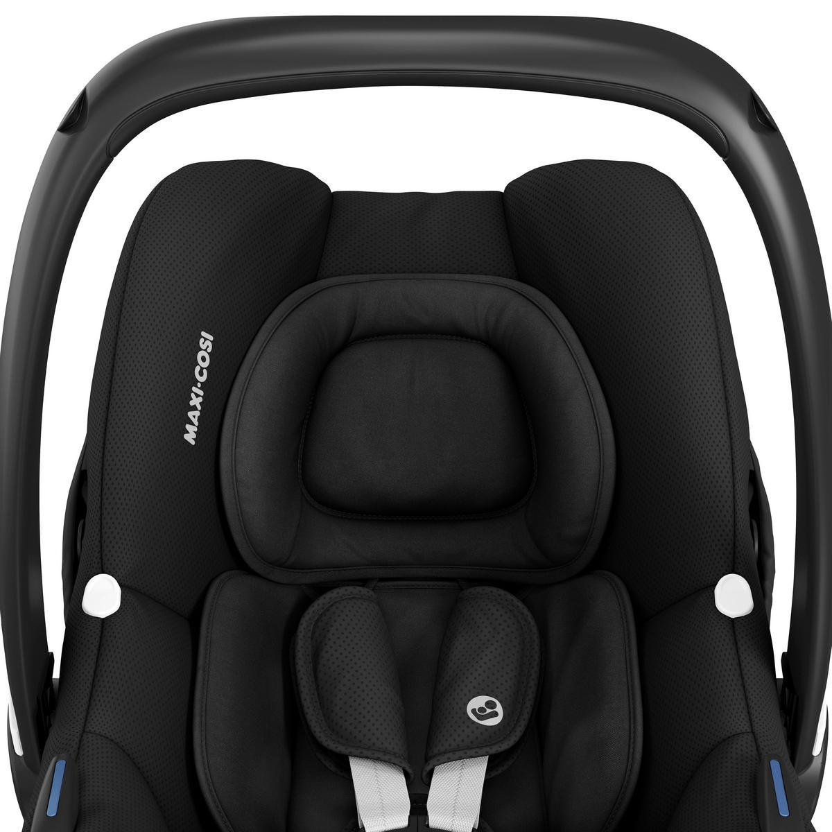 BABYSKYDD Cabriofix i-Size inkl. Cabriofix i-Size Base  - svart, Basics, textil/plast (44/90,5/74cm) - Maxi Cosi Pro