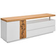 LOWBOARD 170/57/40 cm - Eichefarben/Weiß, Design, Holz/Holzwerkstoff (170/57/40cm) - Xora