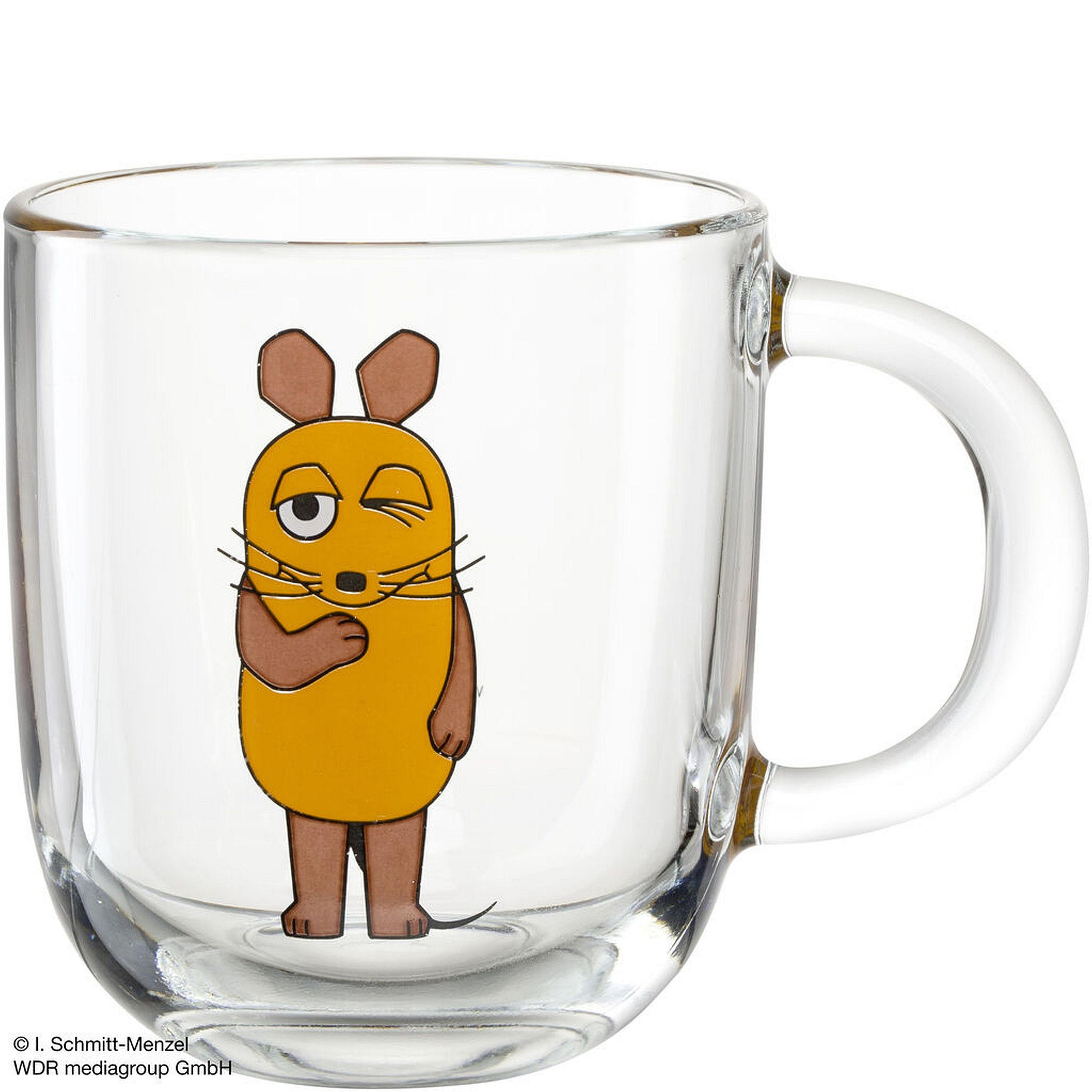 TASSE BAMBINI   400 ml  - Transparent/Cognac, KONVENTIONELL, Glas (8,7/14/15cm) - Leonardo