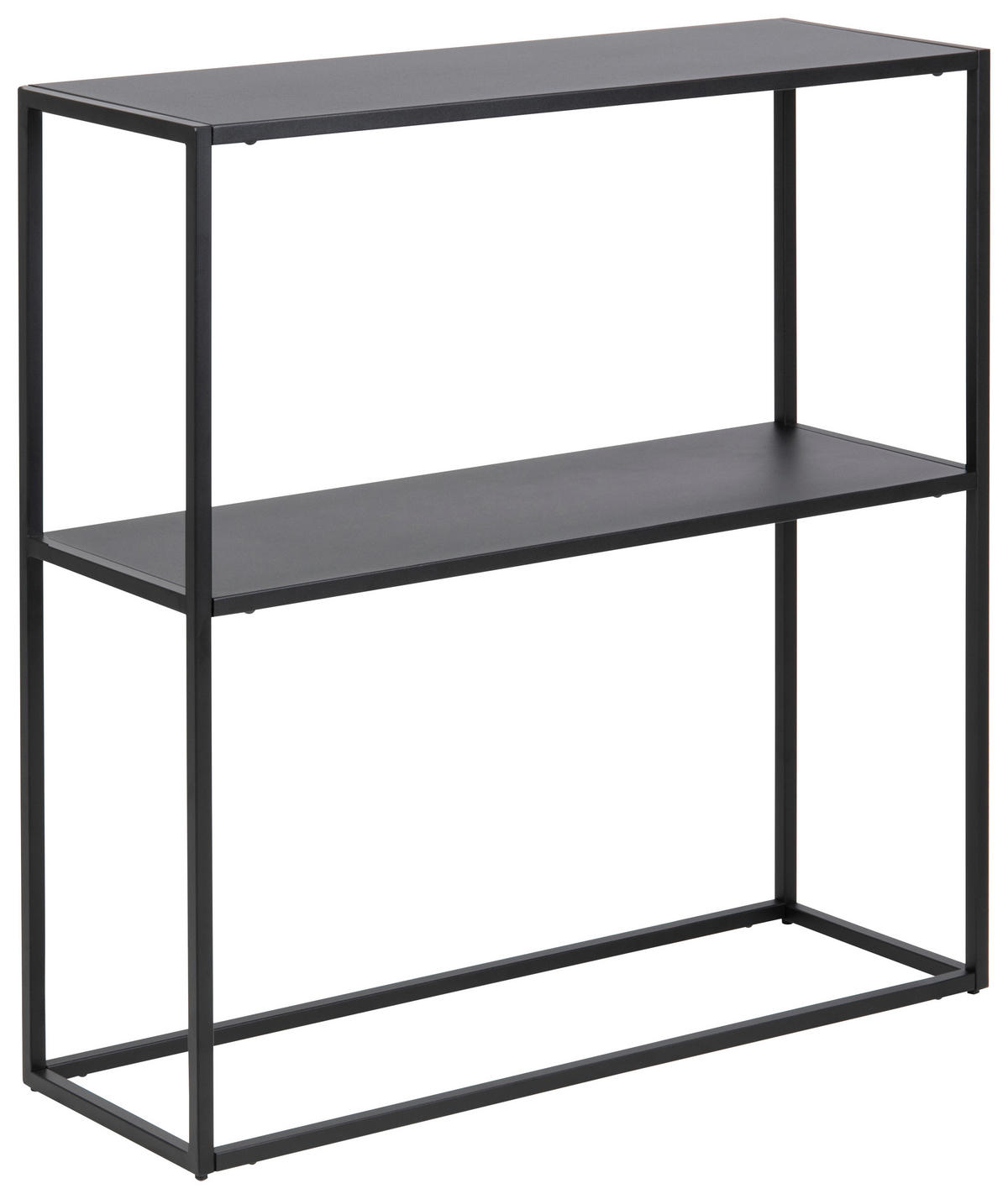 KONSOLENTISCH in Metall   79,5/80,5/26 cm  - Schwarz, Trend, Metall (79,5/80,5/26cm) - MID.YOU