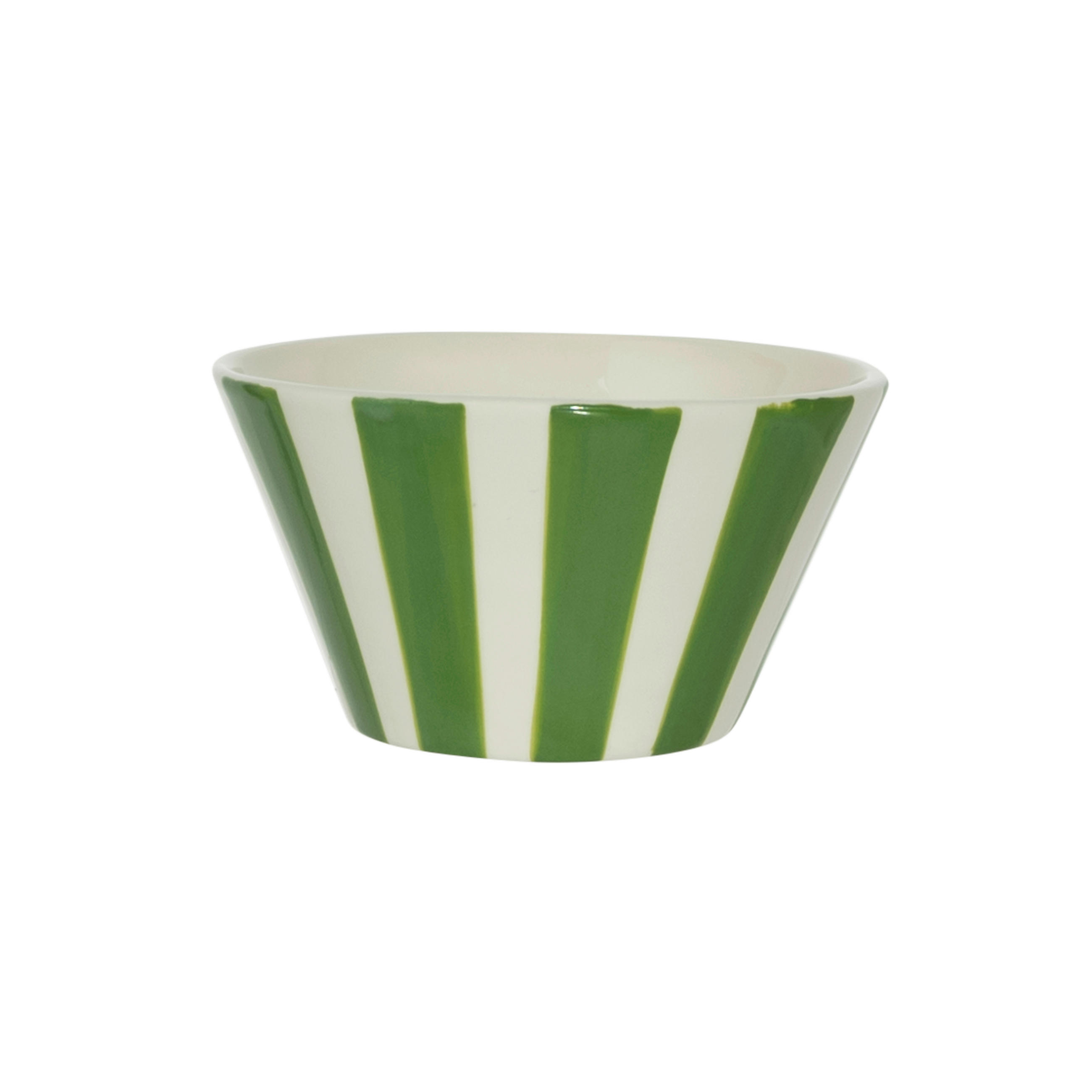 SKÅL   - grön, Basics, keramik (14,5/8cm) - Ambia Home