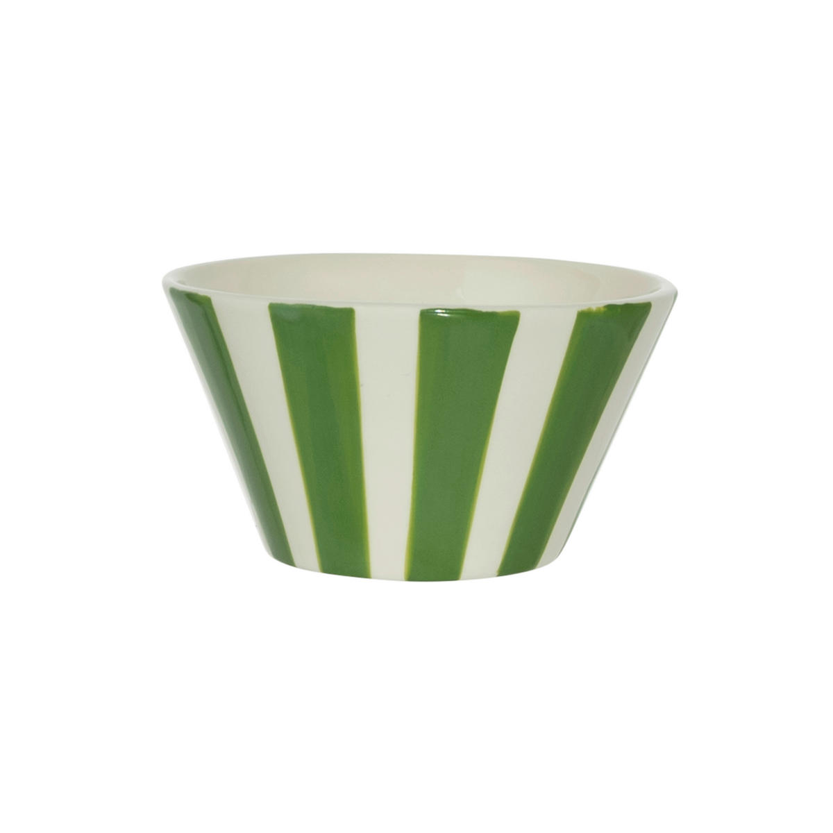 SKÅL   - grön, Basics, keramik (14,5/8cm) - Ambia Home