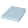 SPANNBETTTUCH Jersey  - Pastellblau, Basics, Textil (100/200cm) - Janine