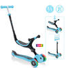 LAUFRAD GO-UP FOLDABLE LIGHT 3IN1  - Blau, LIFESTYLE, Kunststoff/Metall (57/28/93cm) - GLOBBER