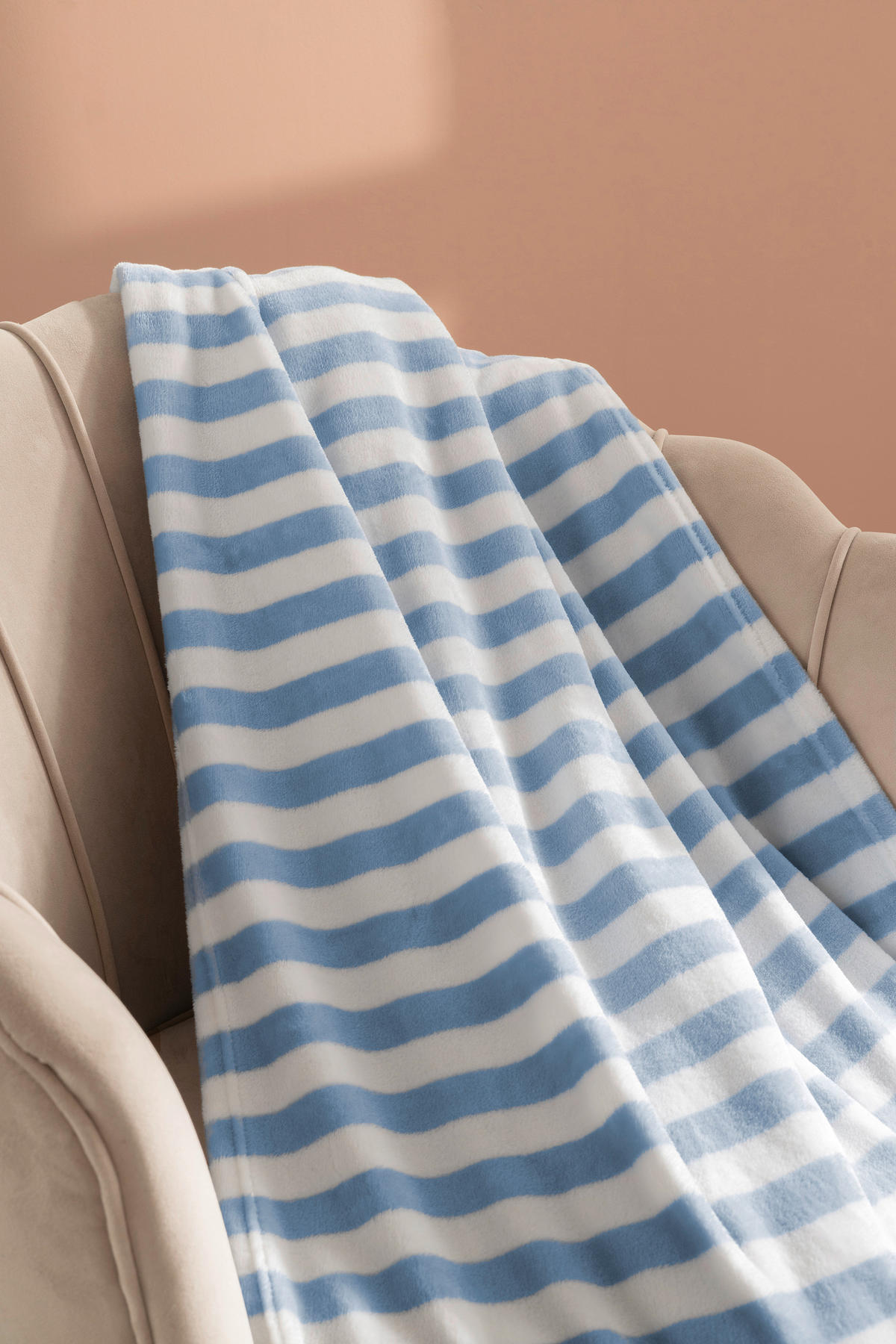 TAKARÓ 140/190 cm  - világoskék, Design, textil (140/190cm) - Esposa