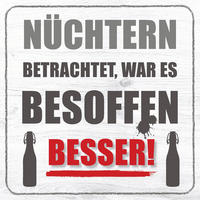 DEKOPANEEL Text 20/20/0,3 cm  - Multicolor, KONVENTIONELL, Holz (20/20/0,3cm)