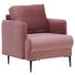 SESSEL in Textil Rosa - Schwarz/Rosa, Design, Textil/Metall (74/85/88cm) - Carryhome SESSEL in Textil Rosa - Schwarz/Rosa, Design, Textil/Metall (74/85/88cm) - Carryhome