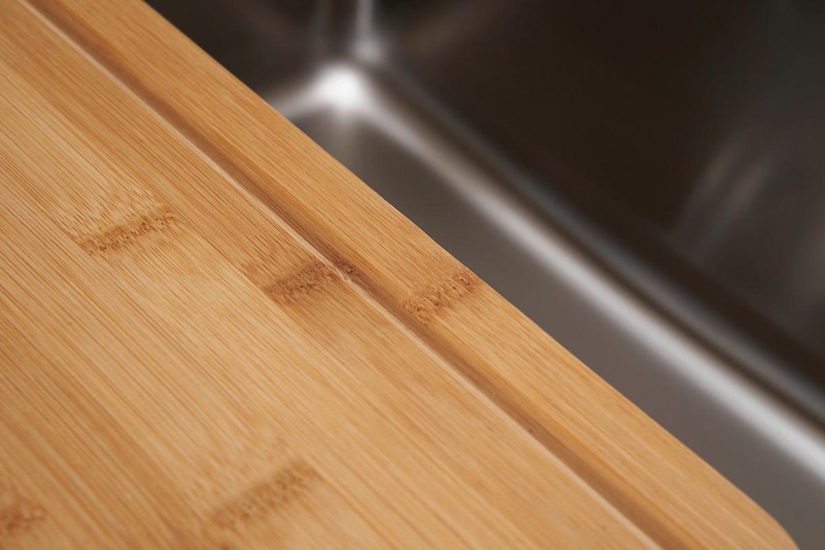 SPÜLE 1720CHICAGO86X50  - Edelstahlfarben, Trend, Metall (86/21/50cm) - Respekta