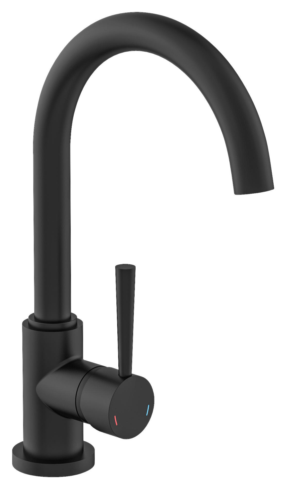 KÜCHENARMATUR 79166  - Schwarz, Basics, Metall (22/34/6cm) - Schütte